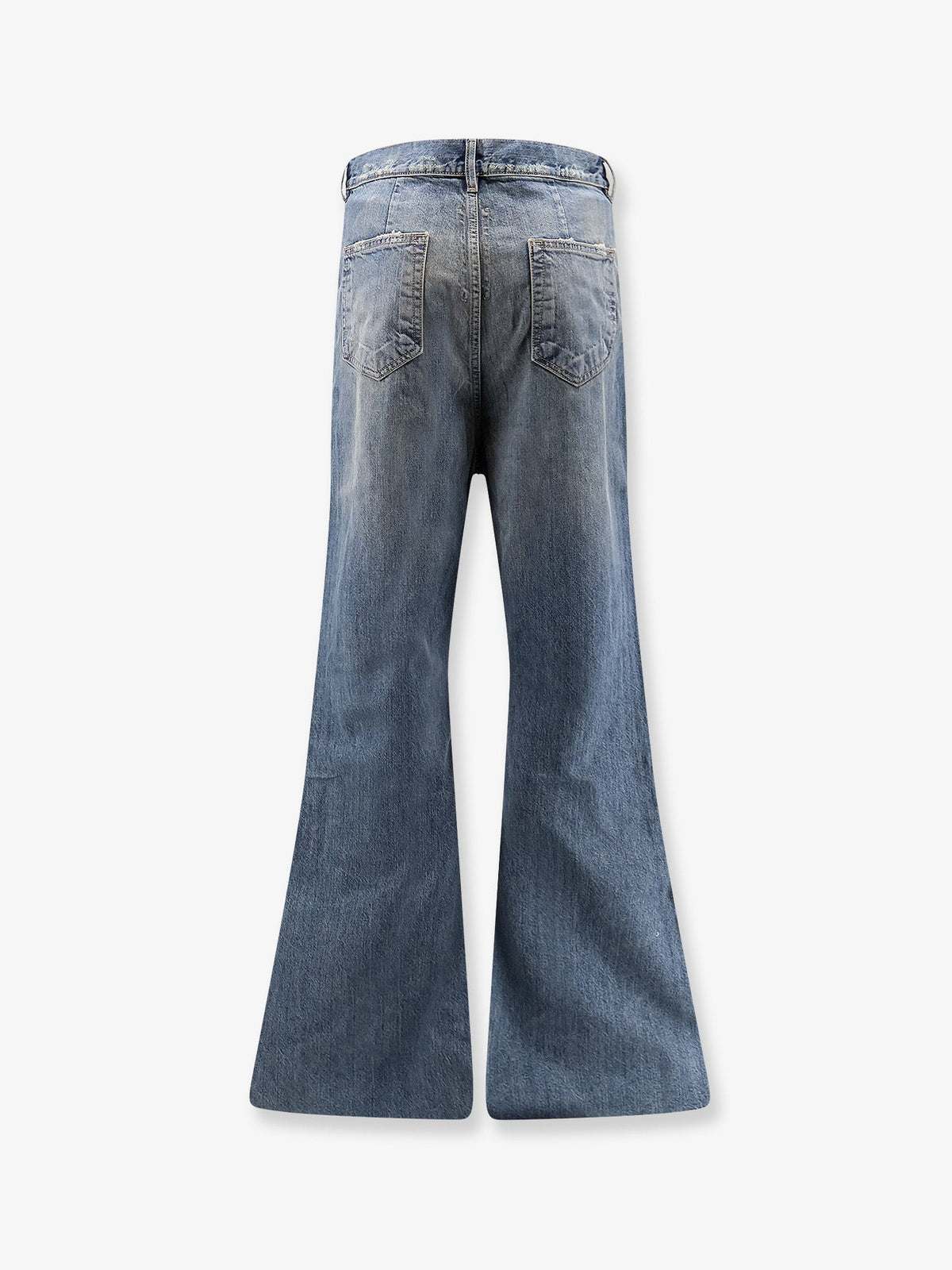 Blue denim jeans