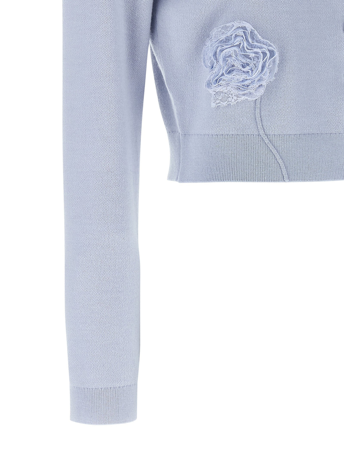 'Blue Flower Knit' cardigan