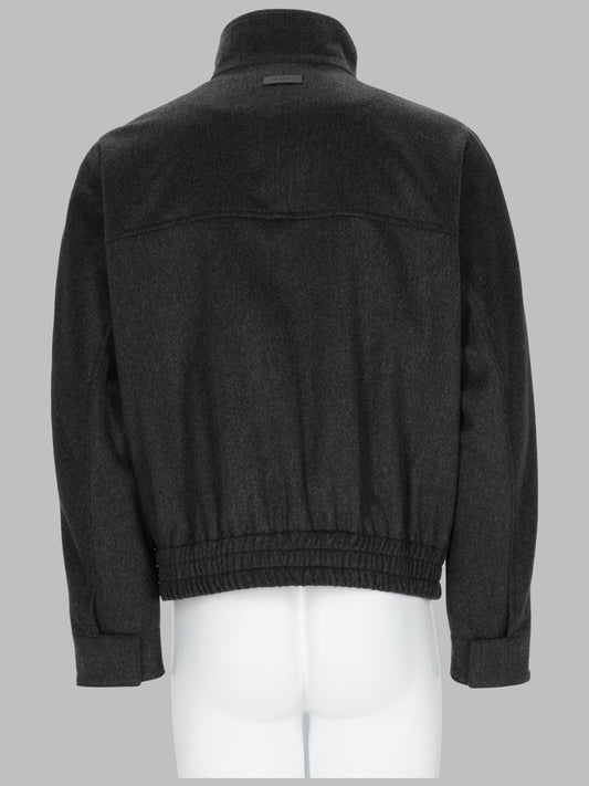 BOMBER IN LANA A COLLO ALTO