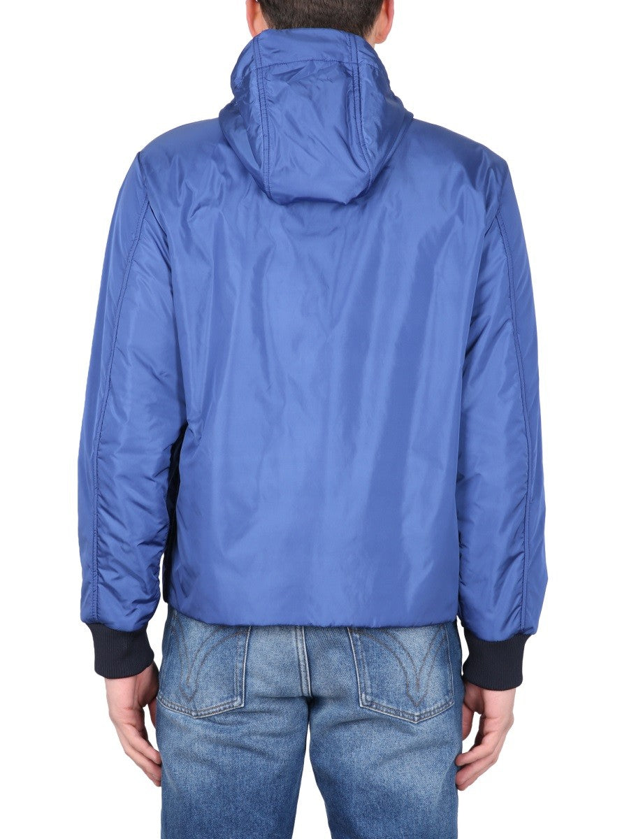 BOMBER JACKET WITH LOGO