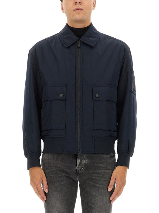 BOMBER JACKET WITH REMOVABLE LINING