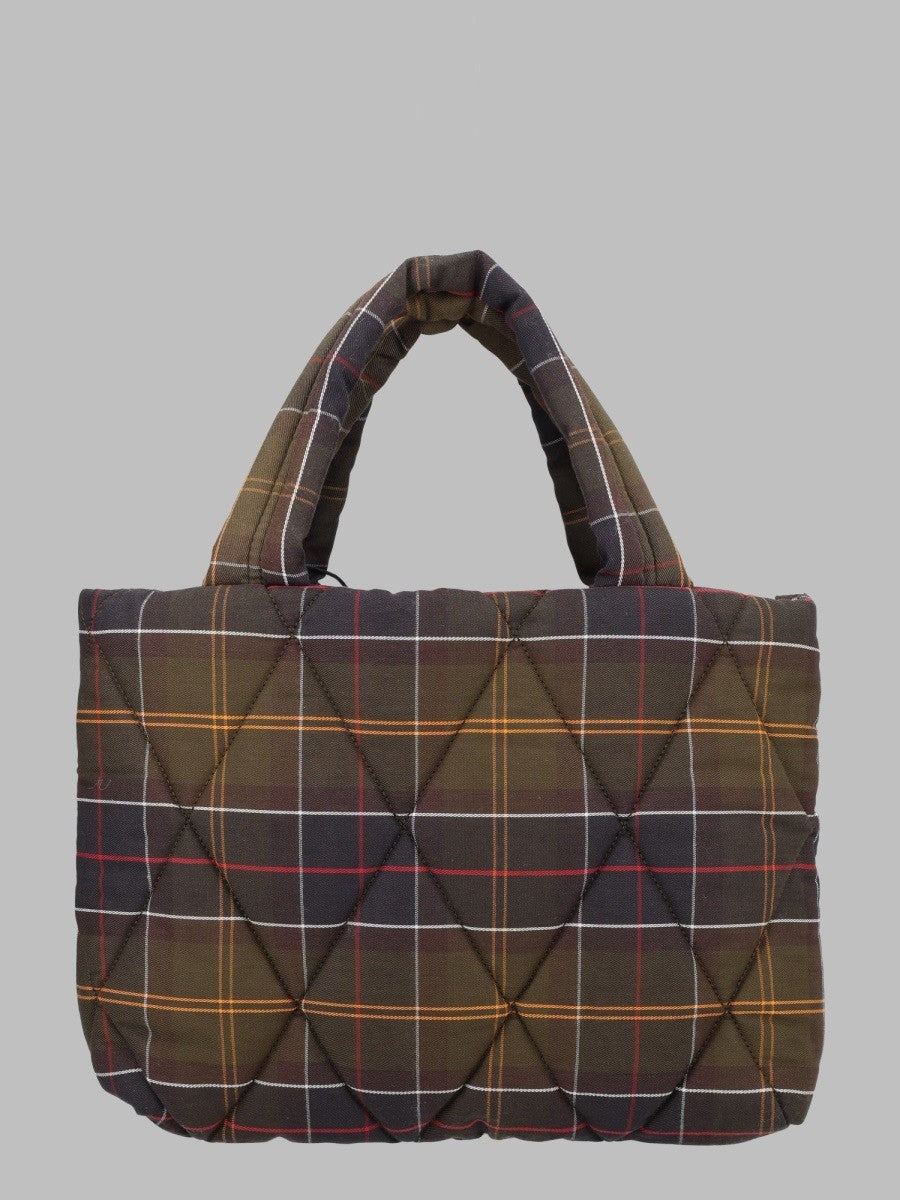 Borsa con Motivo Tartan