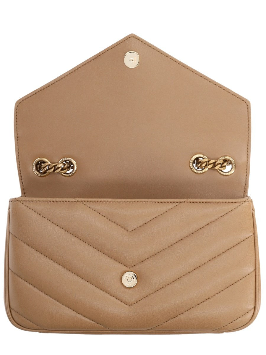 Borsa "Loulou" In Pelle Trapuntata