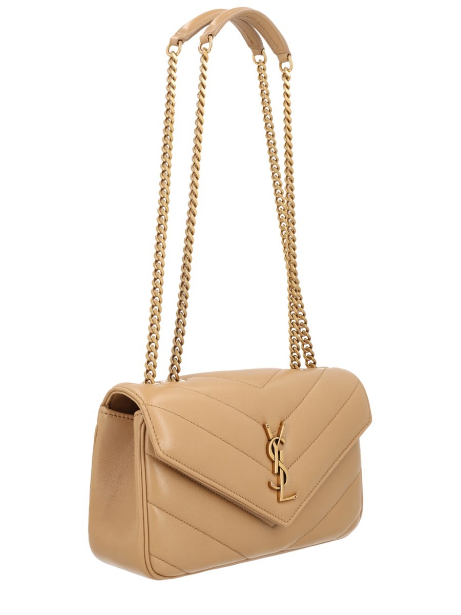 Borsa "Loulou" In Pelle Trapuntata