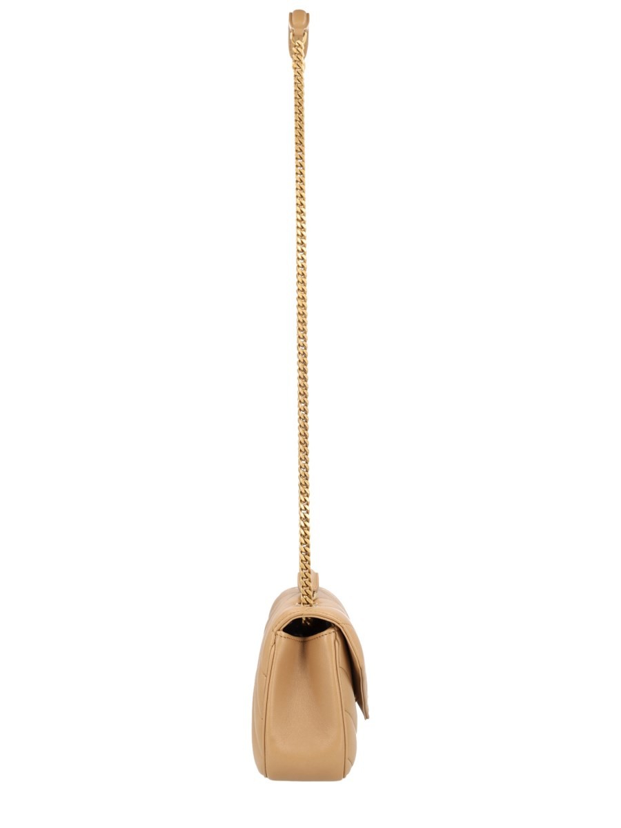 Borsa "Loulou" In Pelle Trapuntata