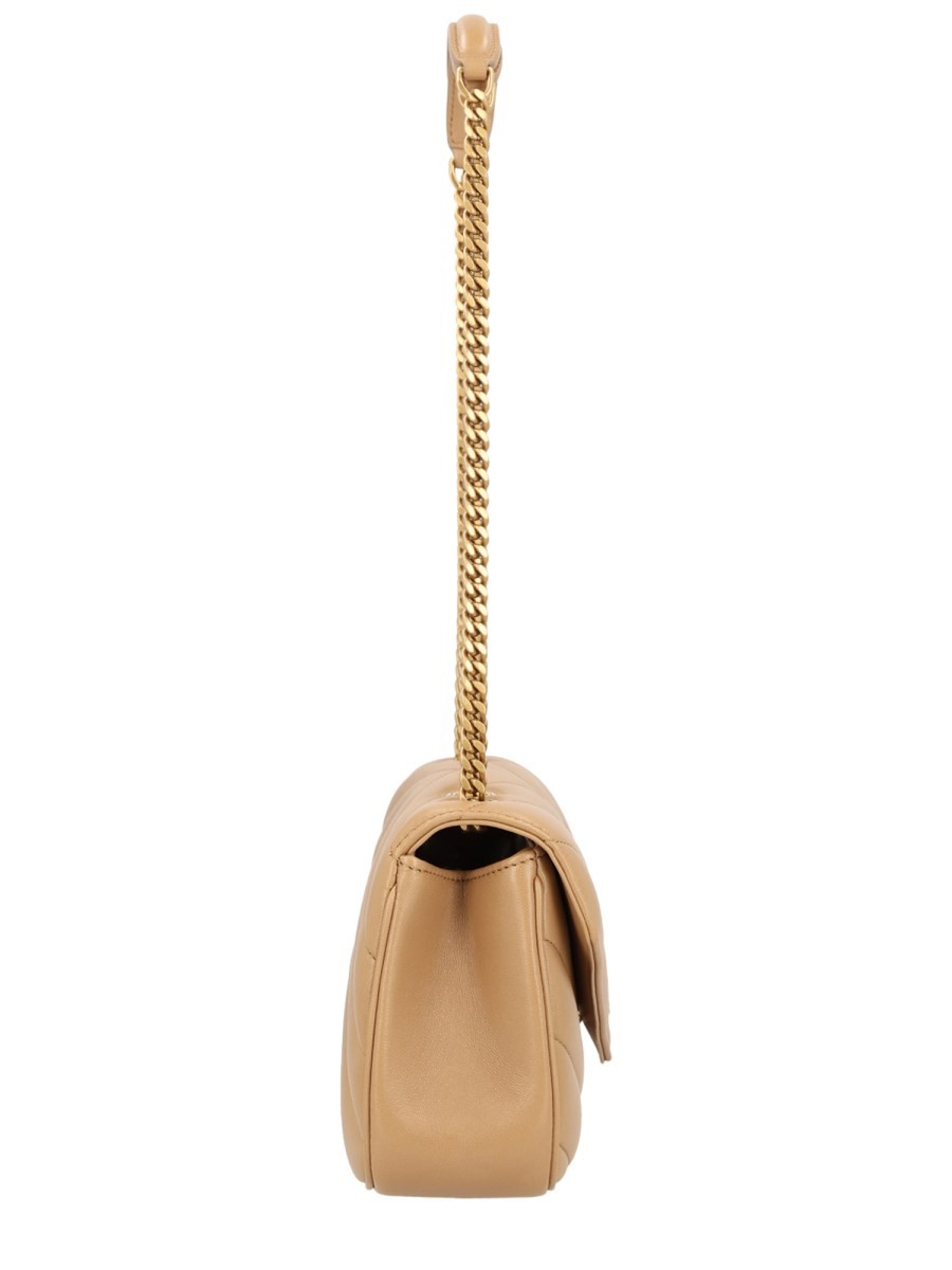 Borsa "Loulou" In Pelle Trapuntata