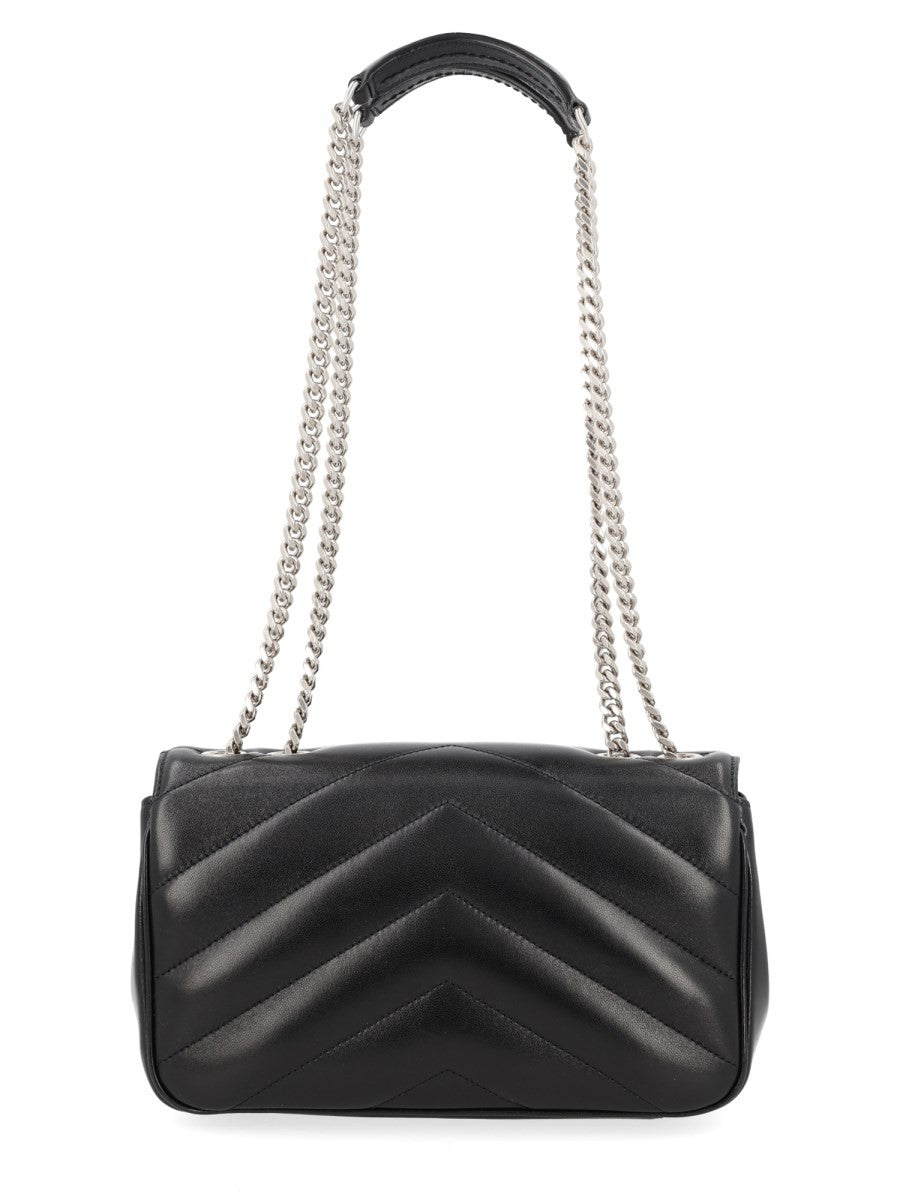 Borsa "Loulou" Small In Pelle Trapuntata