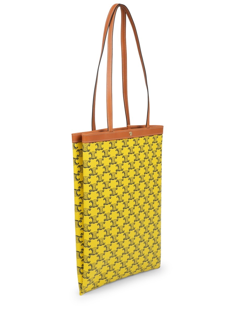 BORSA SHOPPER IN TESSUTO "TRIOMPHE"