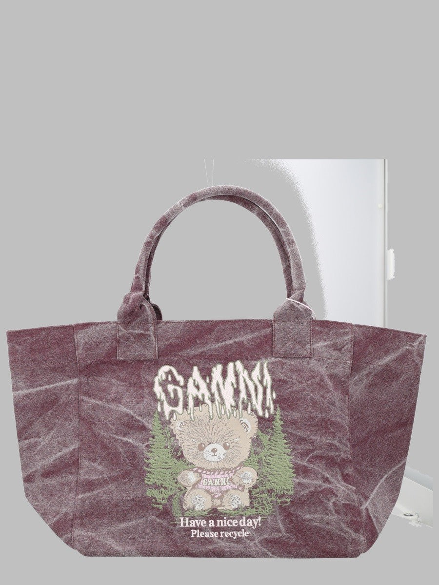 Borsa Tote "Forest Teddy" Medium