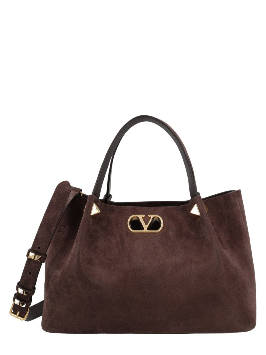 Borsa Tote "VLogo Signature" Small
