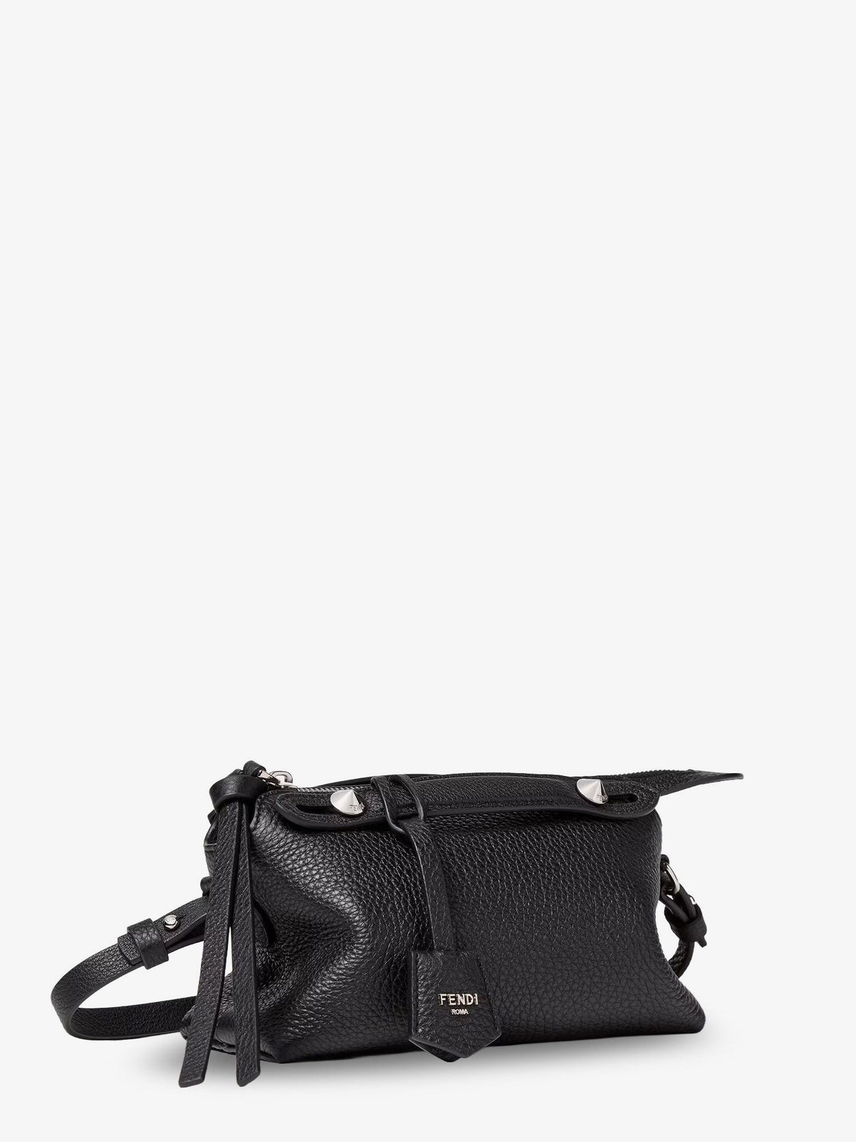 Boston leather handbag
