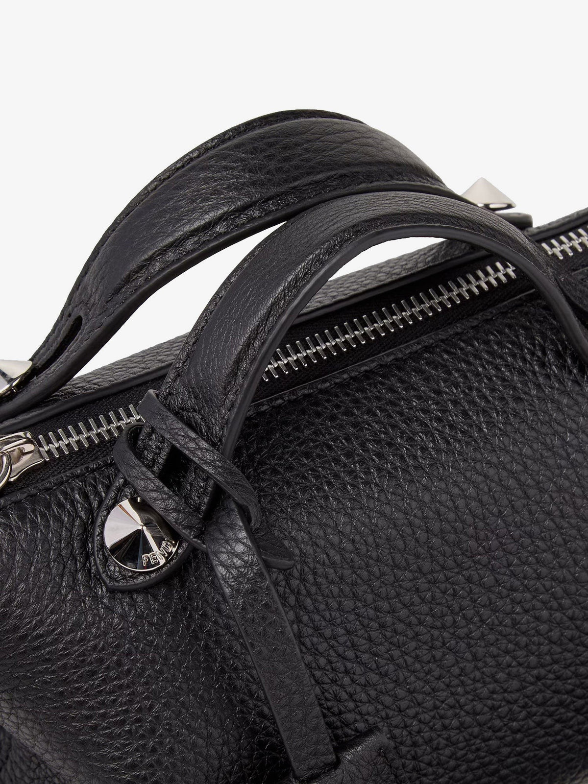 Boston leather handbag