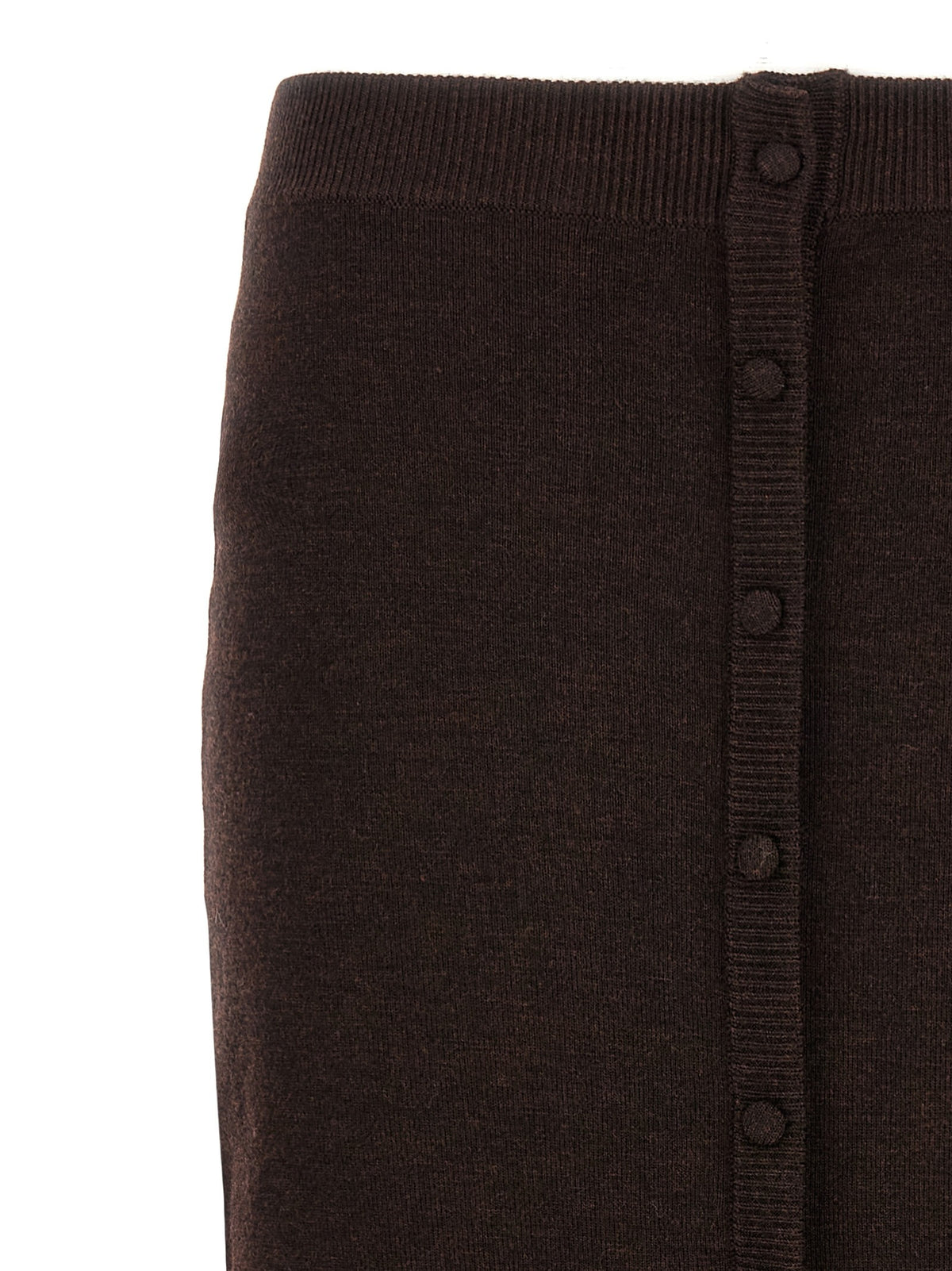 'bottoni' midi skirt