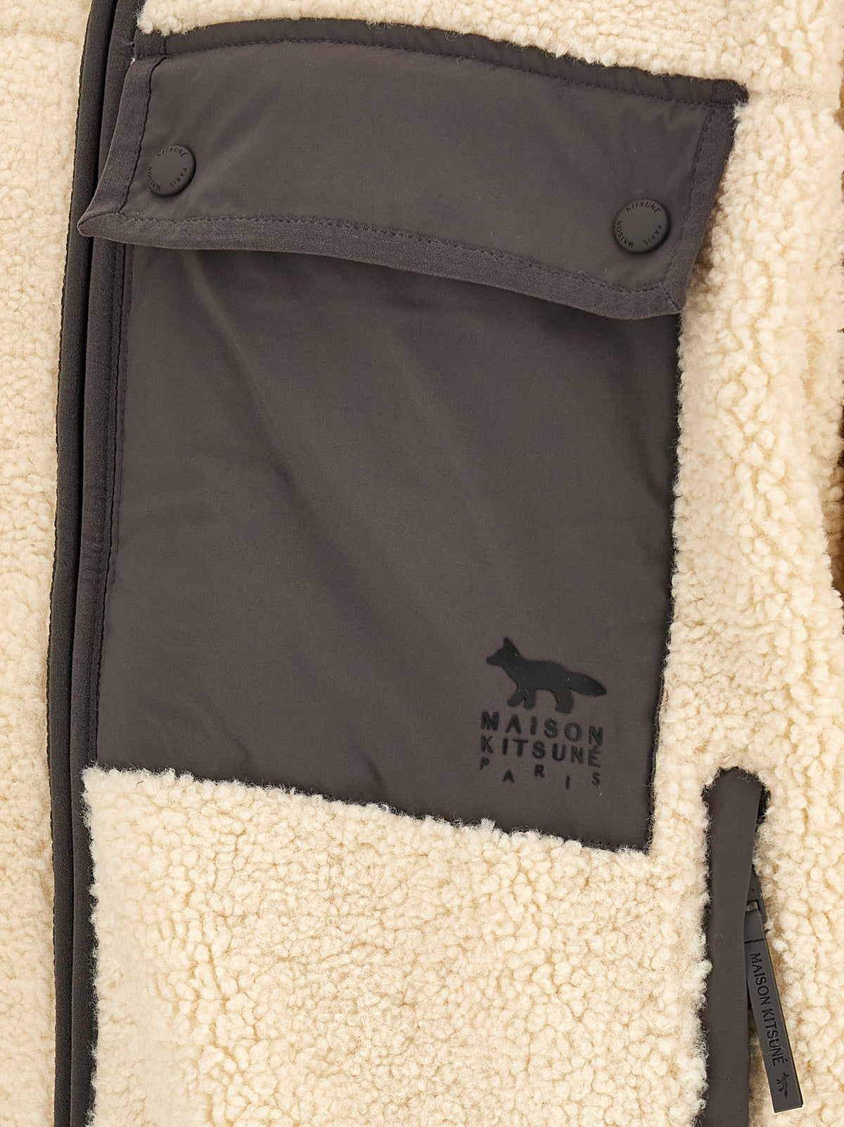 Bouclette fleece jacket