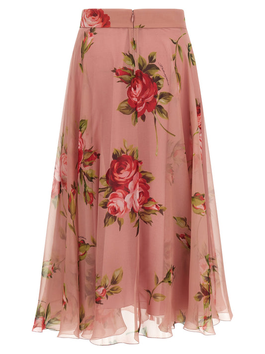 'Bouquet Rose' skirt