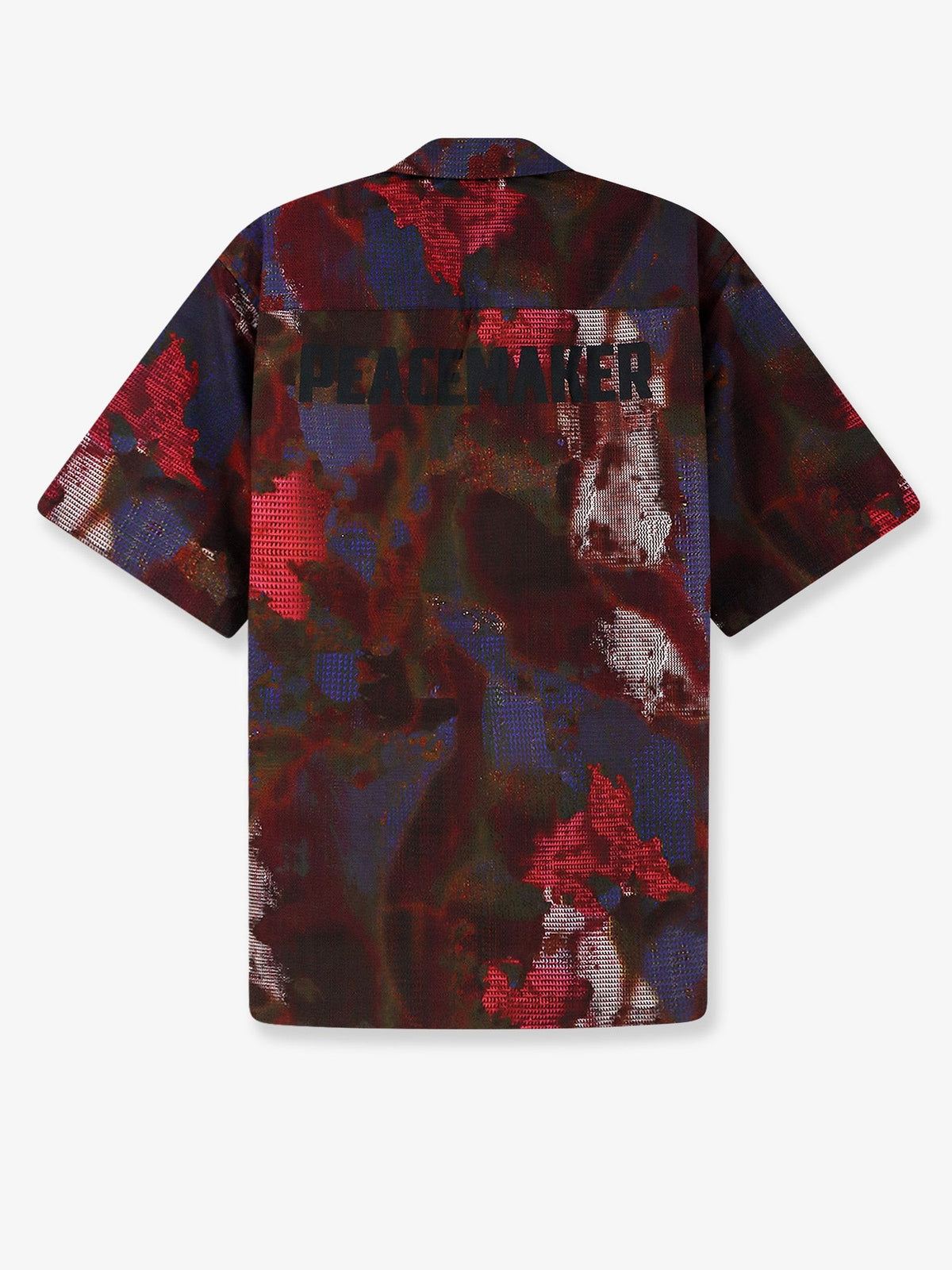 Boxy multicolor cotton shirt
