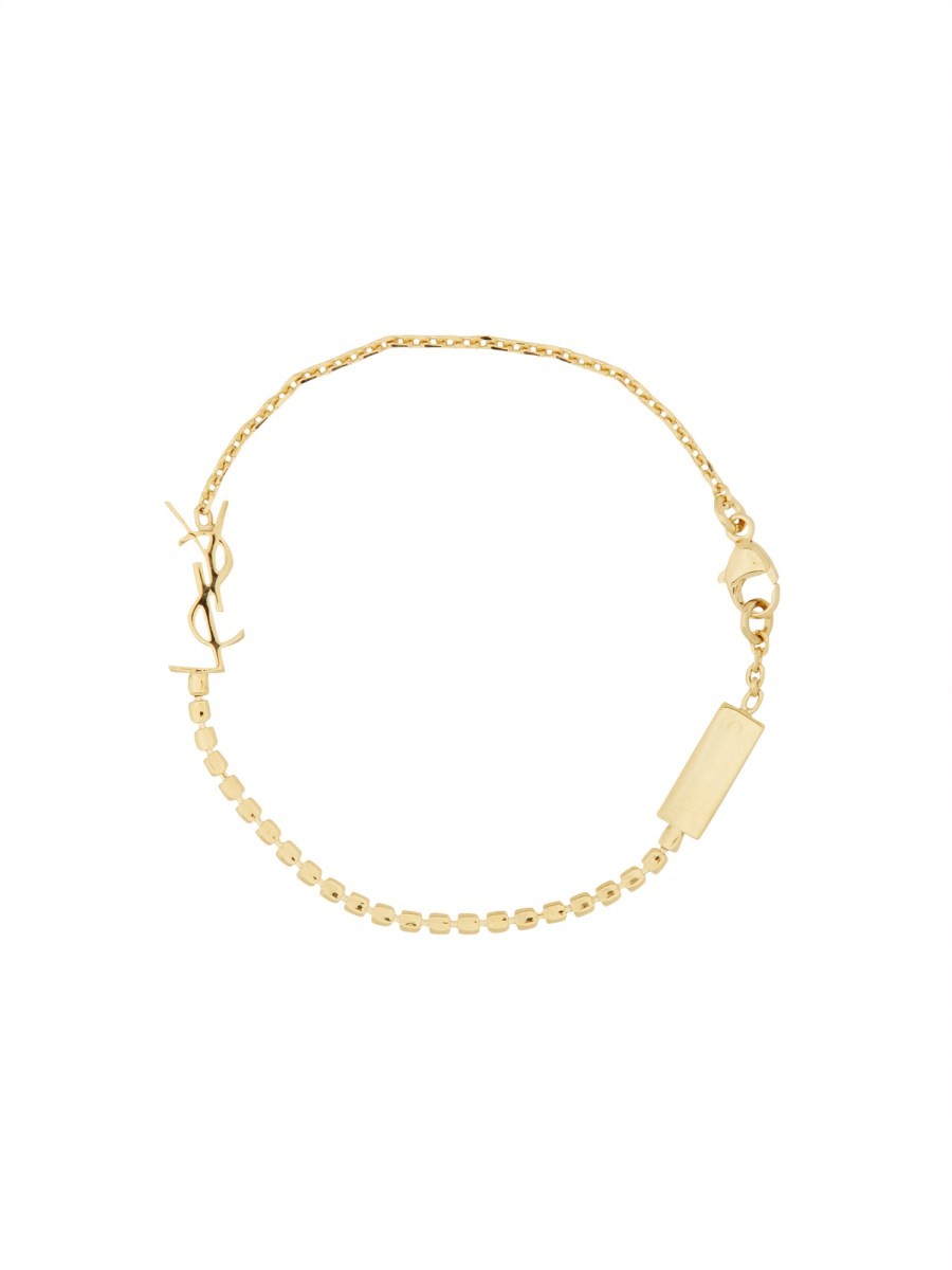 BRACCIALE CON CHARM CASSANDRE E STRASS