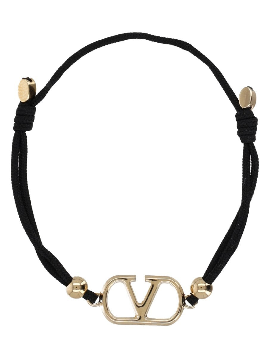 BRACCIALE "VLOGO SIGNATURE" CON STRASS