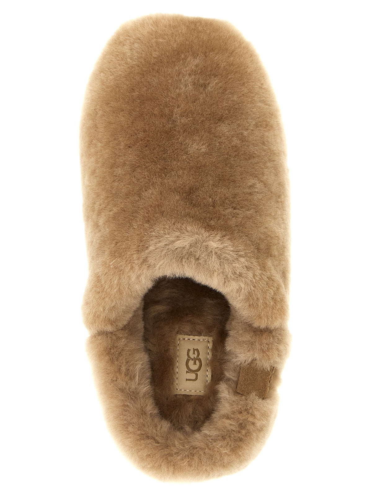 Brown 'Elea Fluffed' sabots