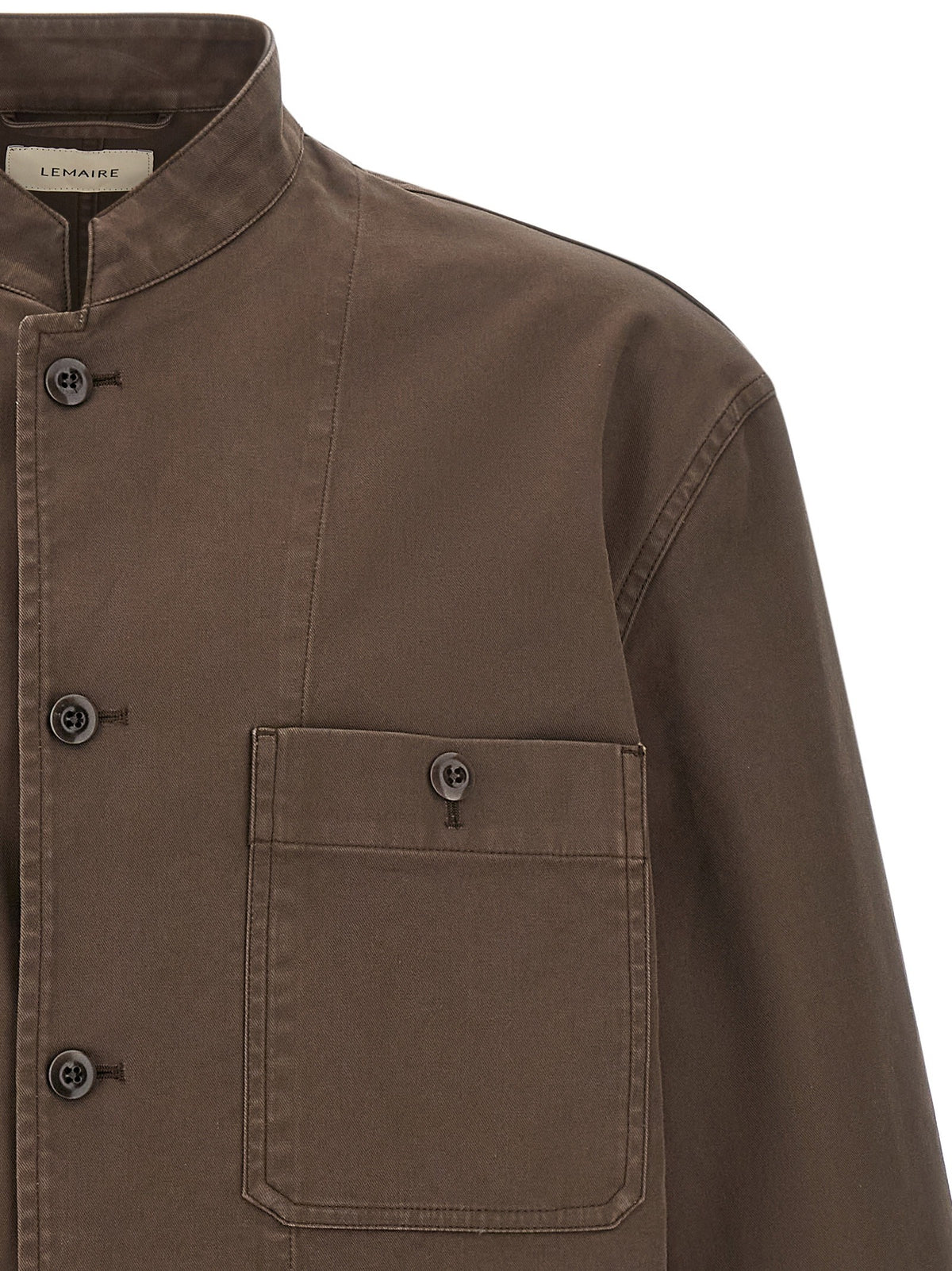 Brown Korean collar jacket