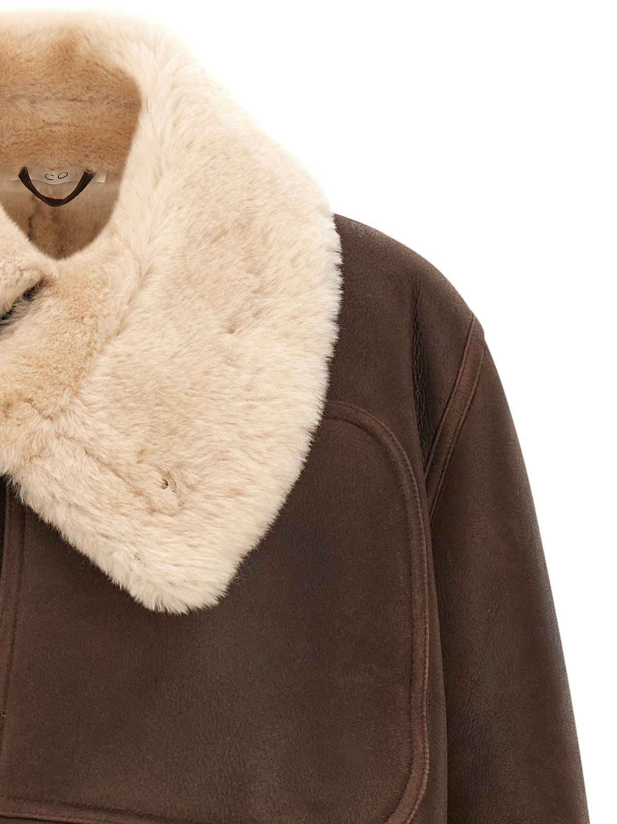 Brown sheepskin jacket
