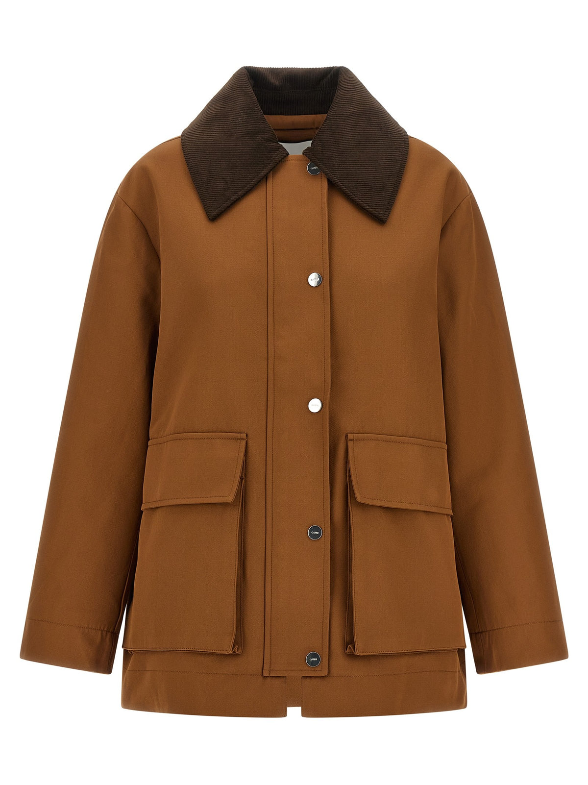 Brown twill jacket