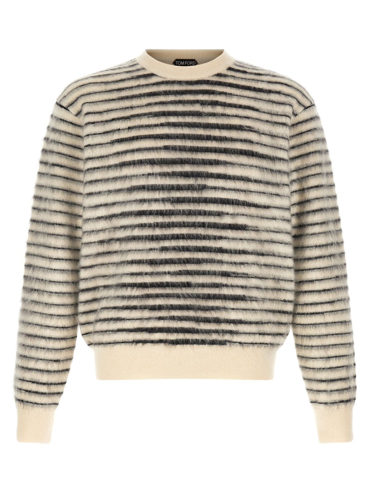 Brushed effect sweater
