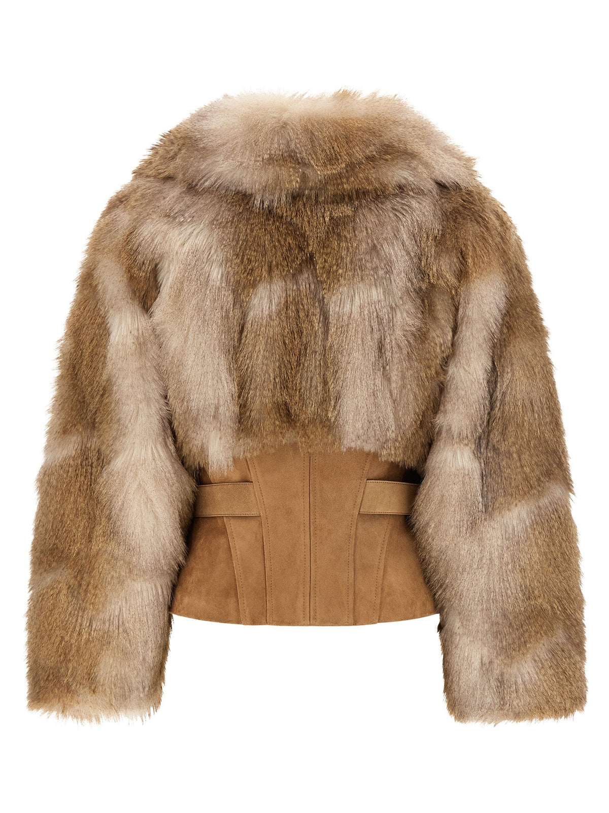 Bustier and belted jacket