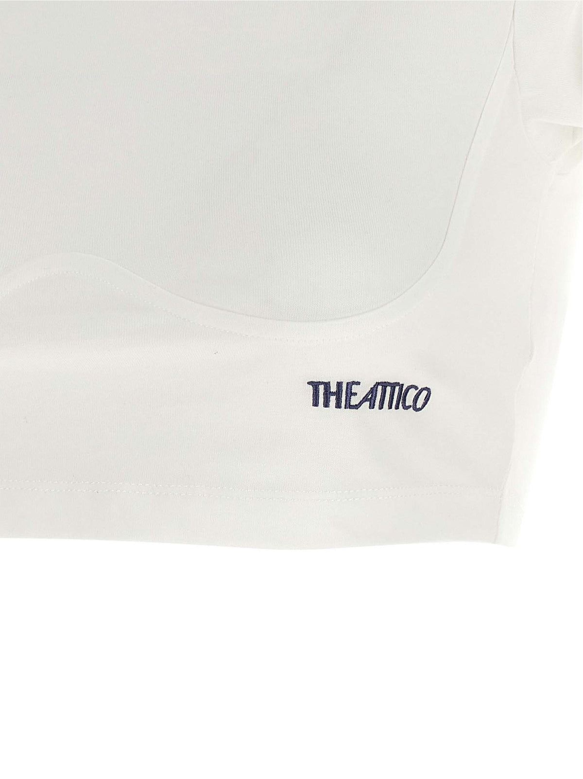 Bustier crop t-shirt
