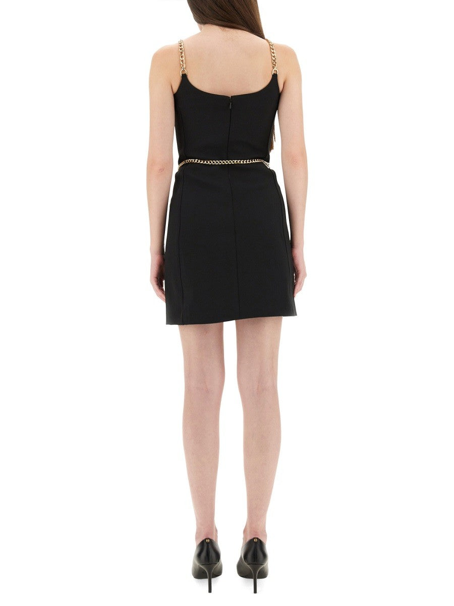 BUSTIER MINIDRESS WITH BELT
