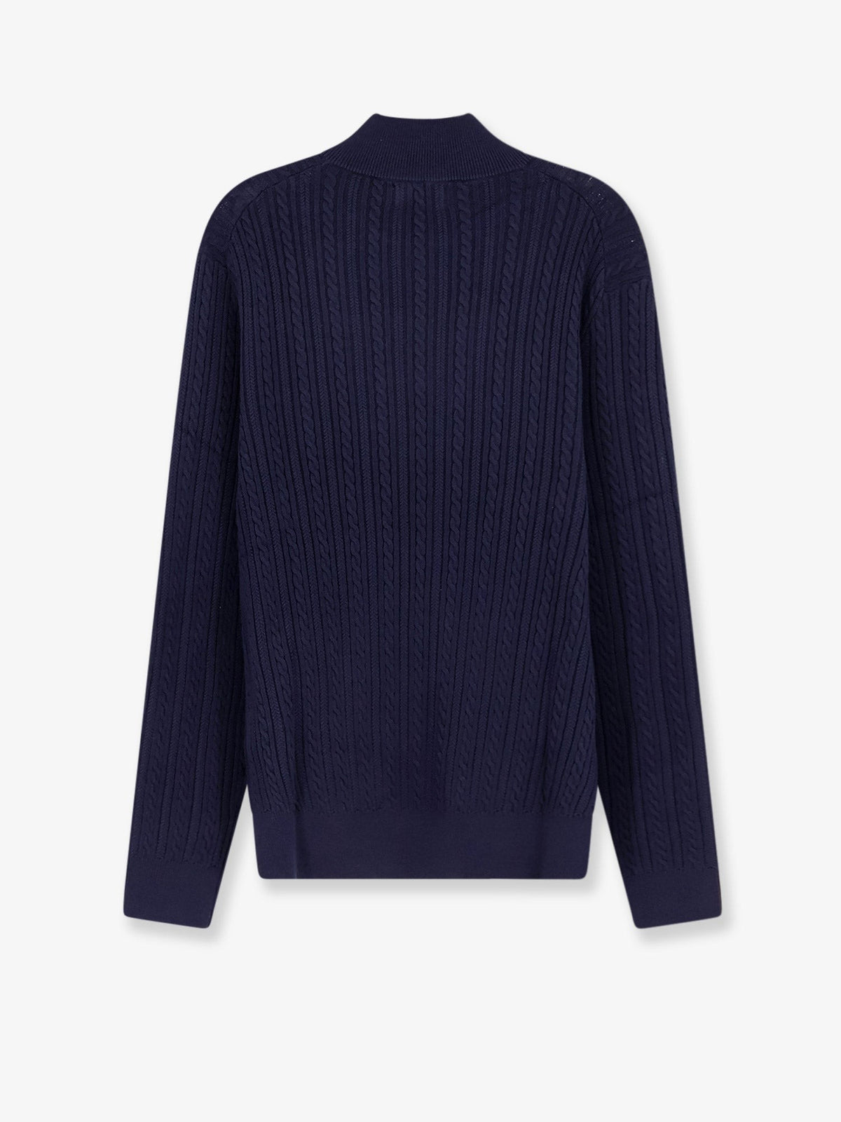 Cable Knit sweater with zip