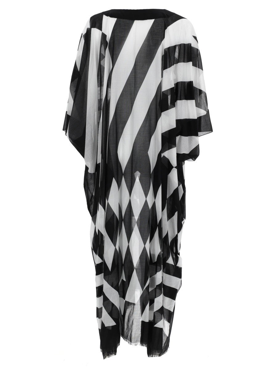 CAFTAN WITH PRINT
