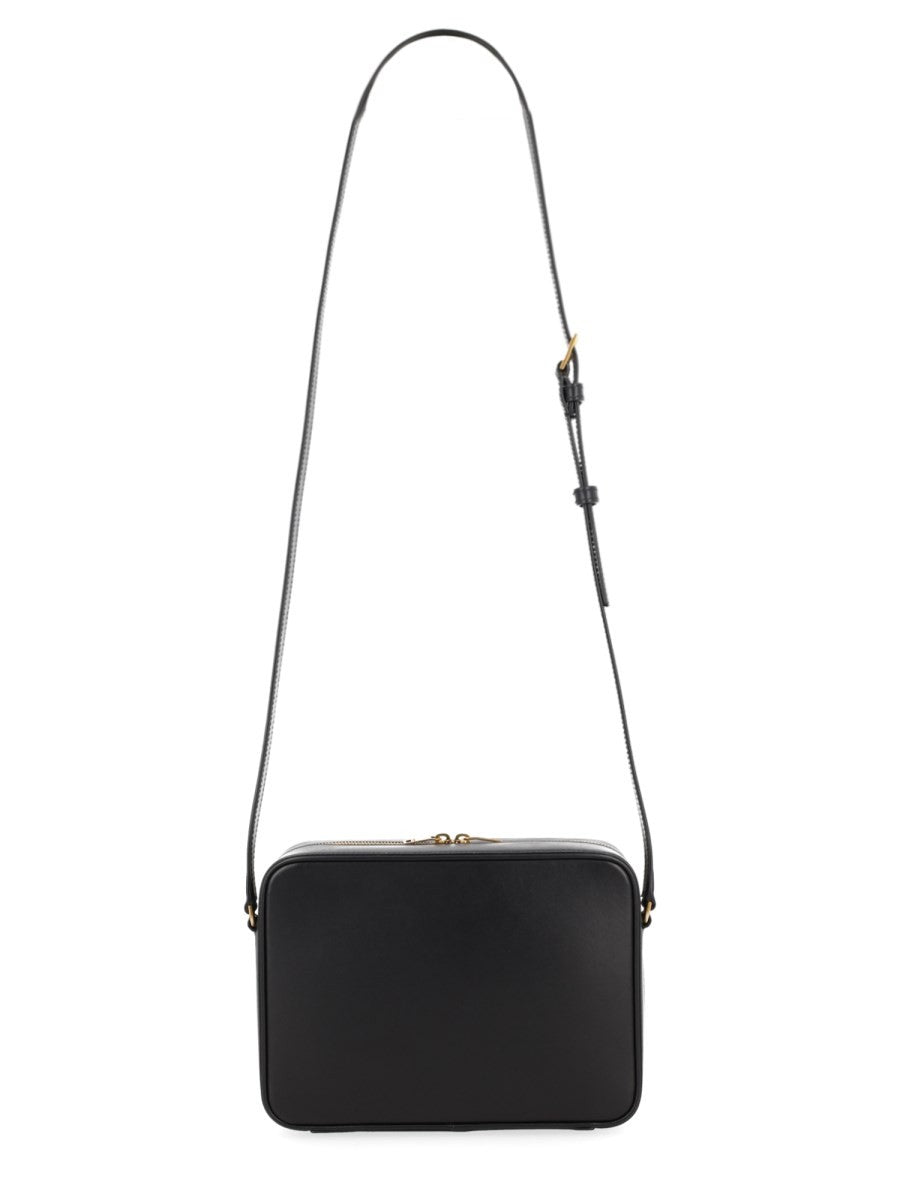 CAMERA BAG IN PELLE LISCIA