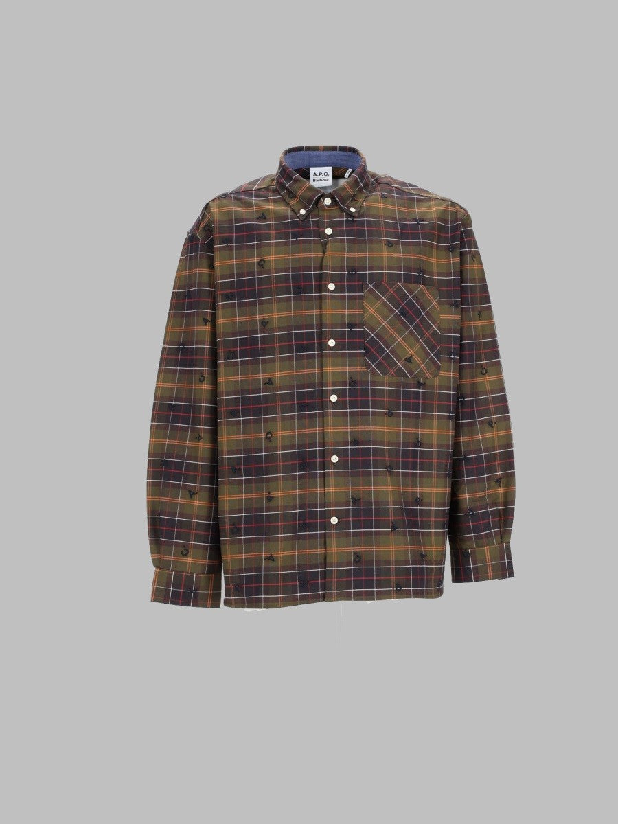 Camicia Con Ricamo Monogram