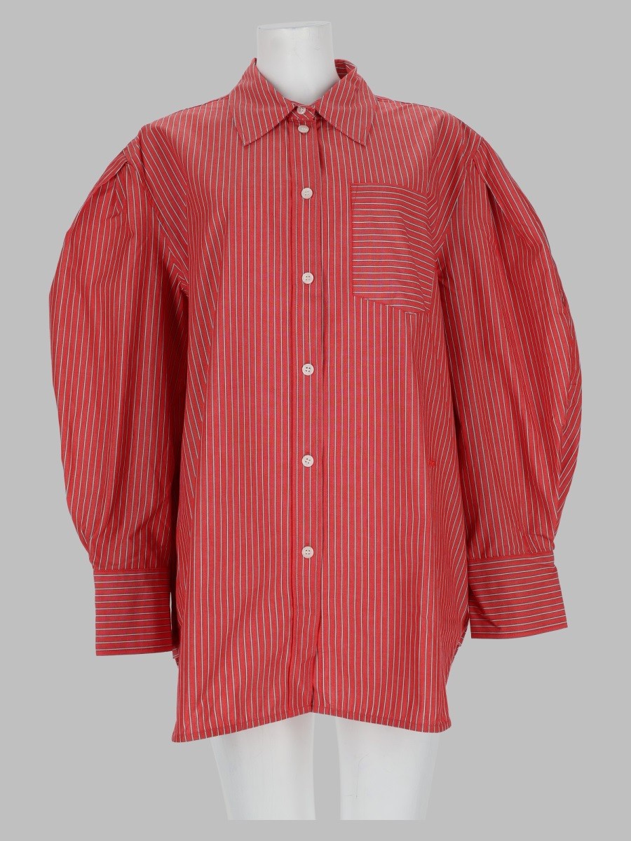 Camicia In Cotone A Righe