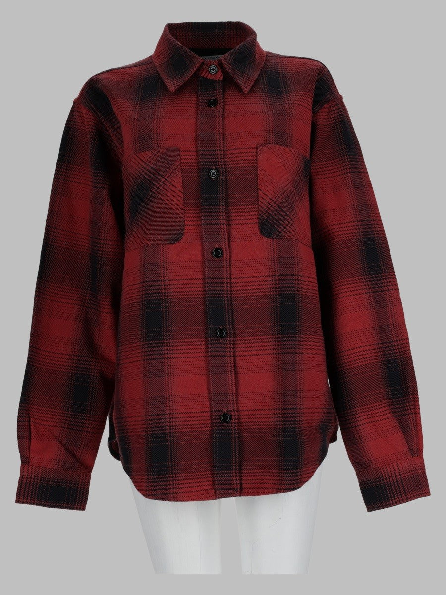 Camicia In Cotone "Bison Check"