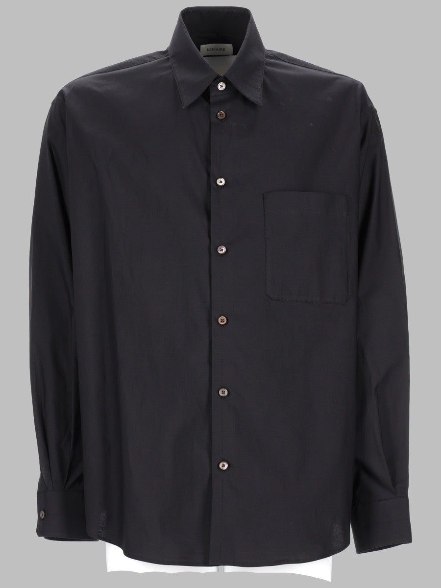 CAMICIA IN COTONE MISTO SETA