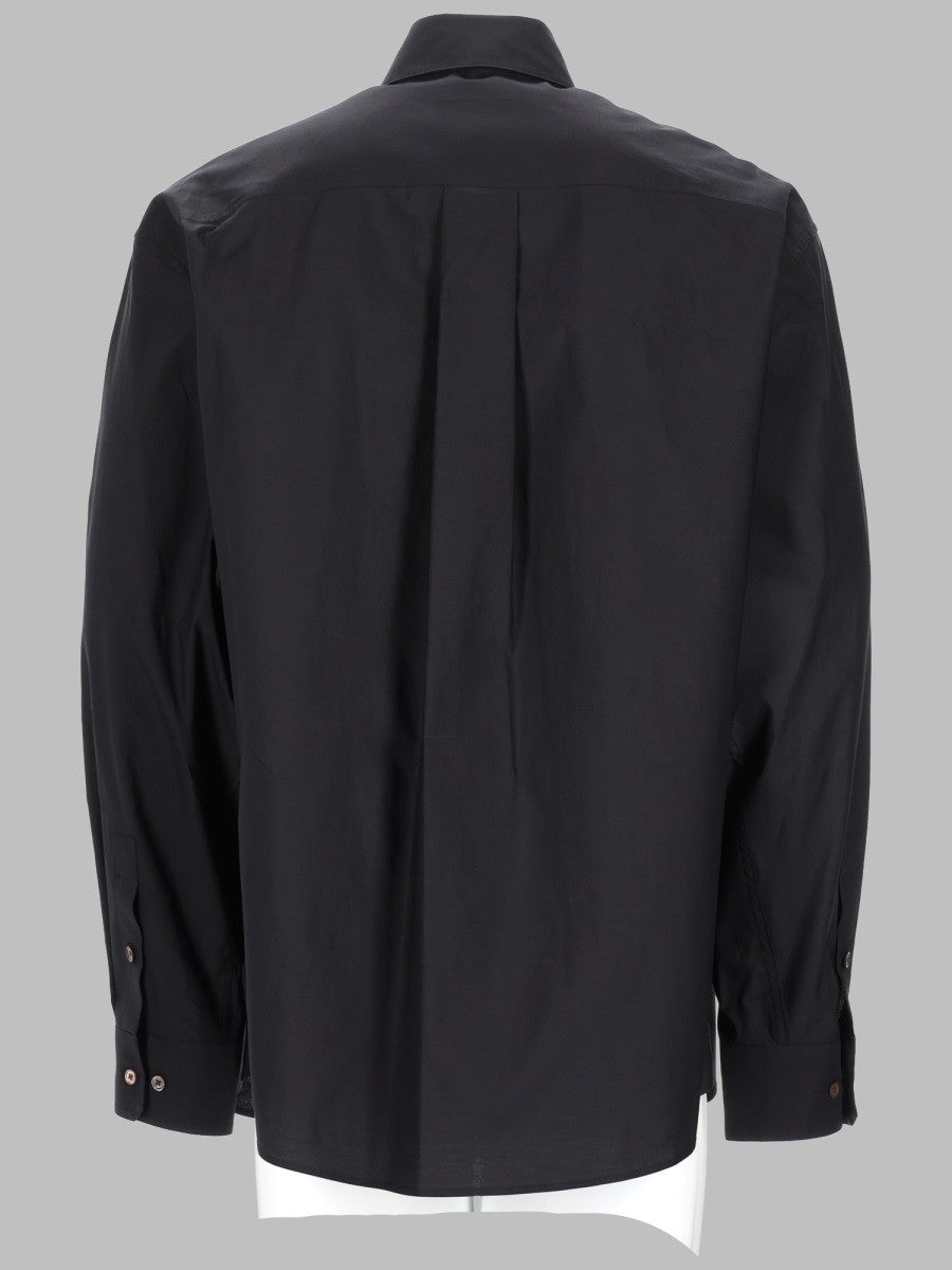 CAMICIA IN COTONE MISTO SETA
