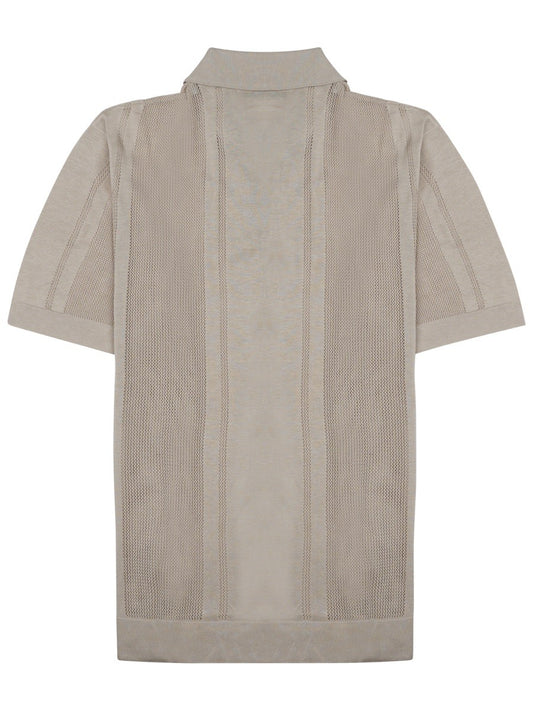 CAMICIA IN MAGLIA DI SETA E COTONE