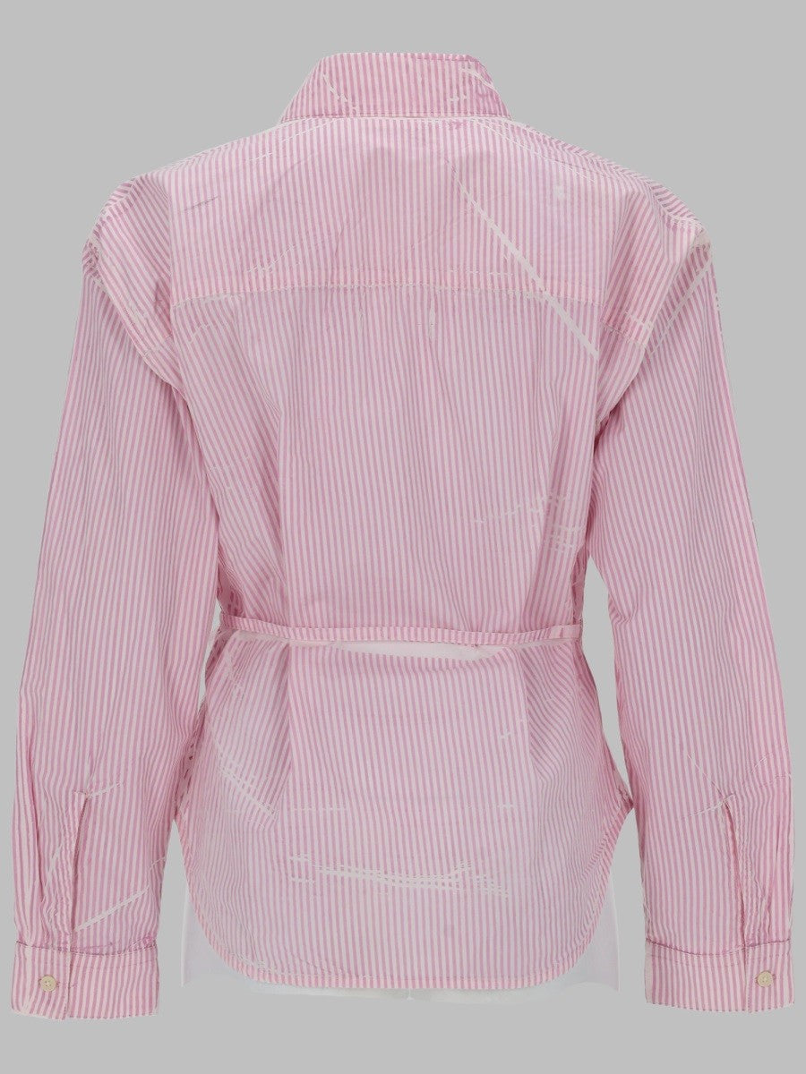 CAMICIA IN POPELINE AVVOLGENTE