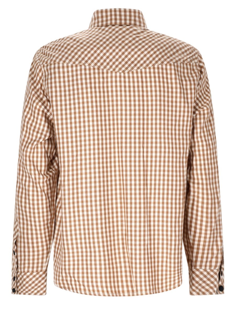 Camicia In Tartan Di Cotone