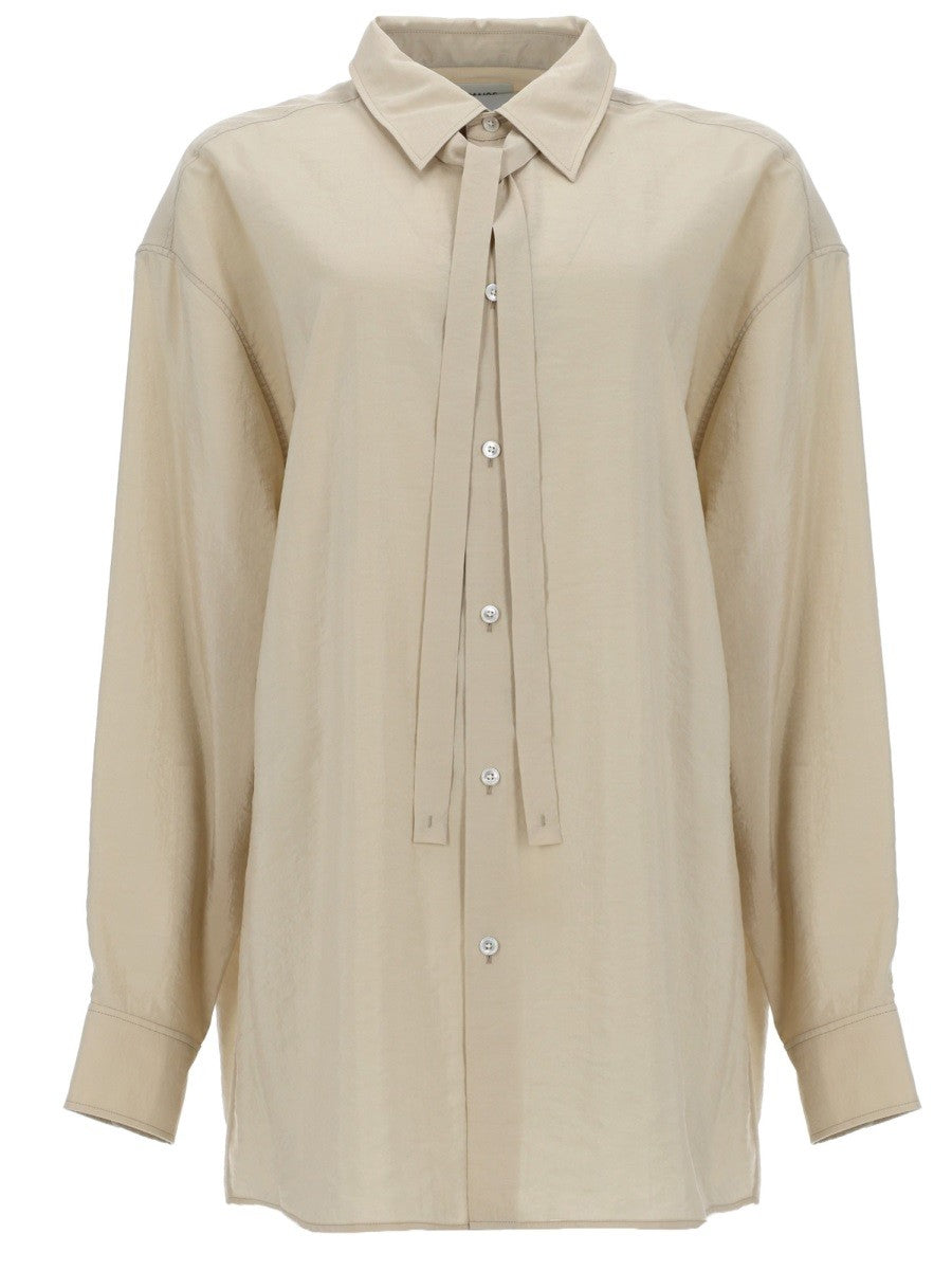 CAMICIA LUNGA CON CRAVATTA