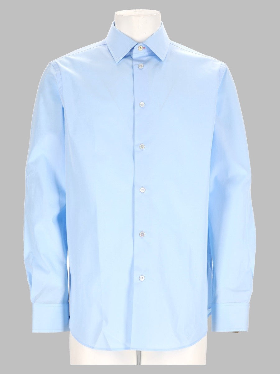 Camicia Regular Fit In Cotone