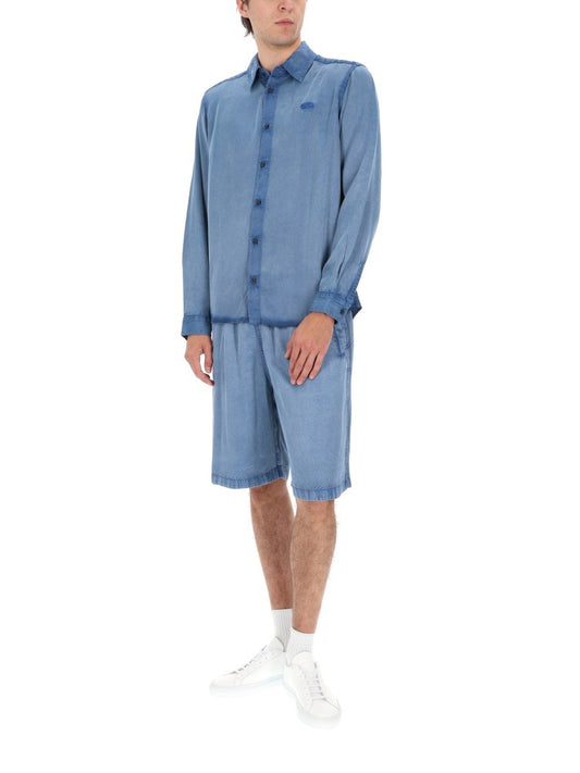 CAMICIA "S-HOLG" CON LOGO