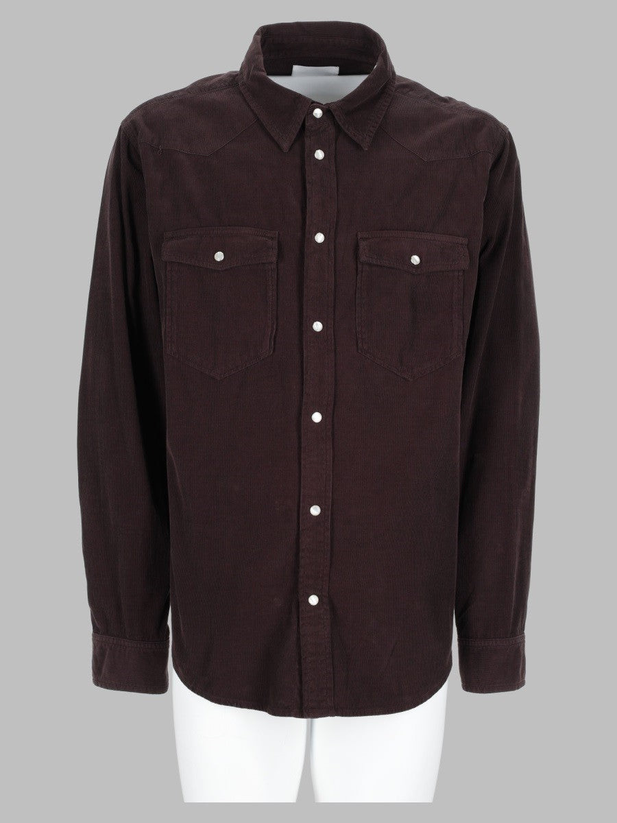 camicia "vasco" in cotone