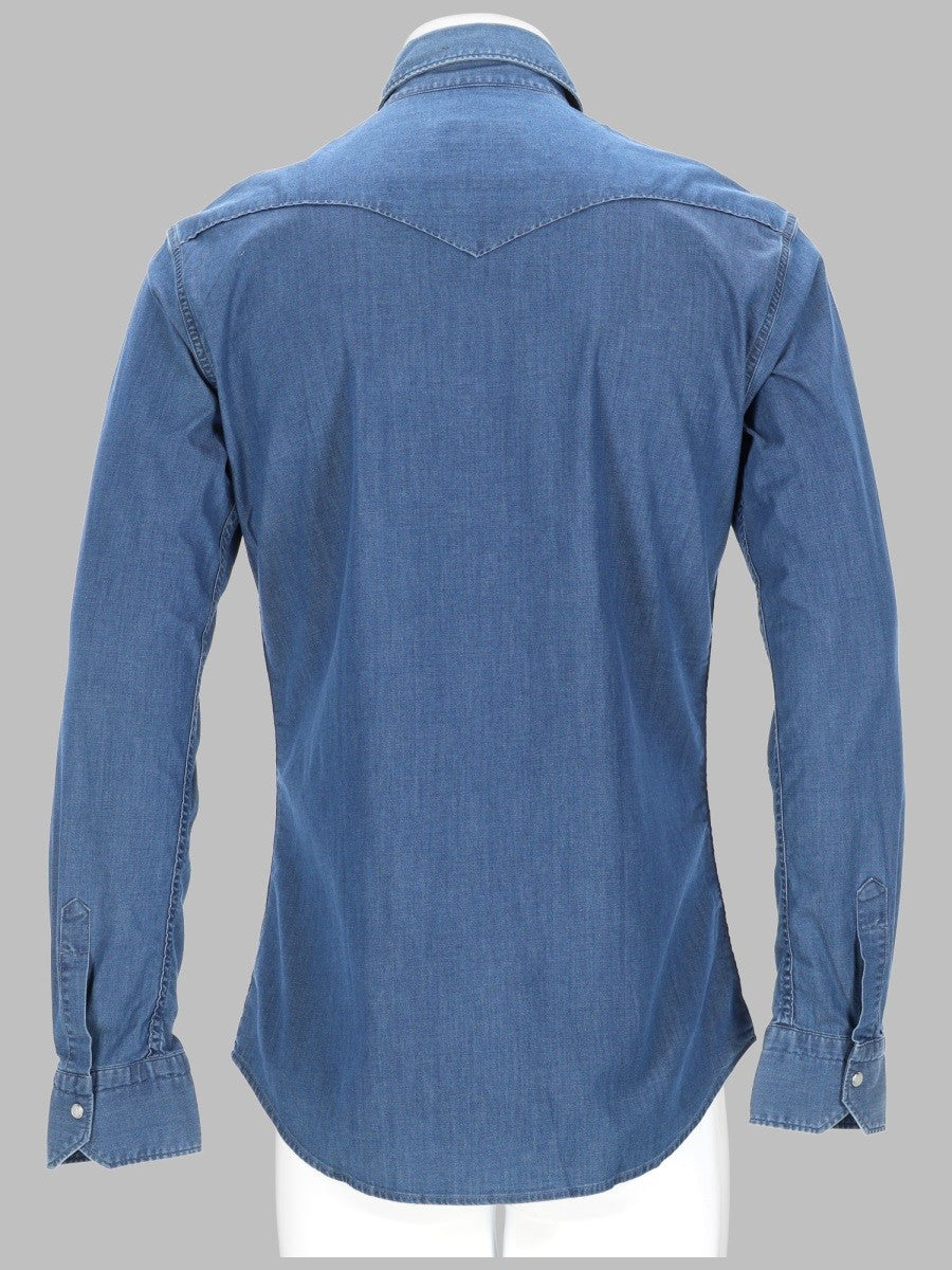 CAMICIA IN DENIM DI COTONE