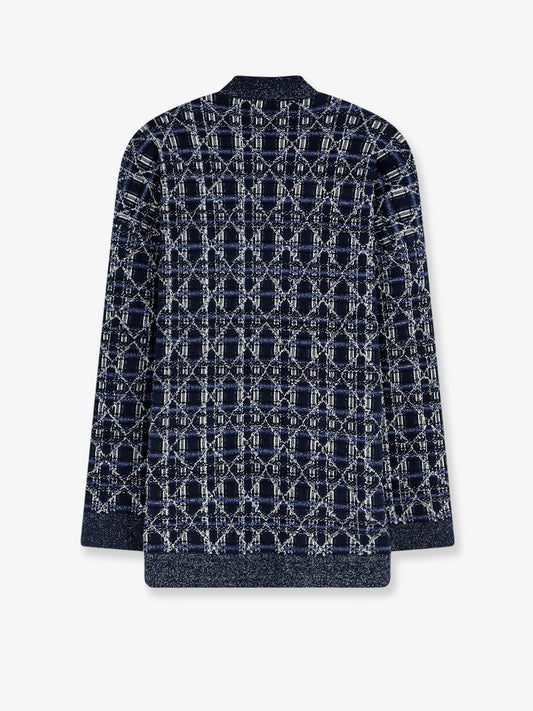 Cannage Oversize Cardigan