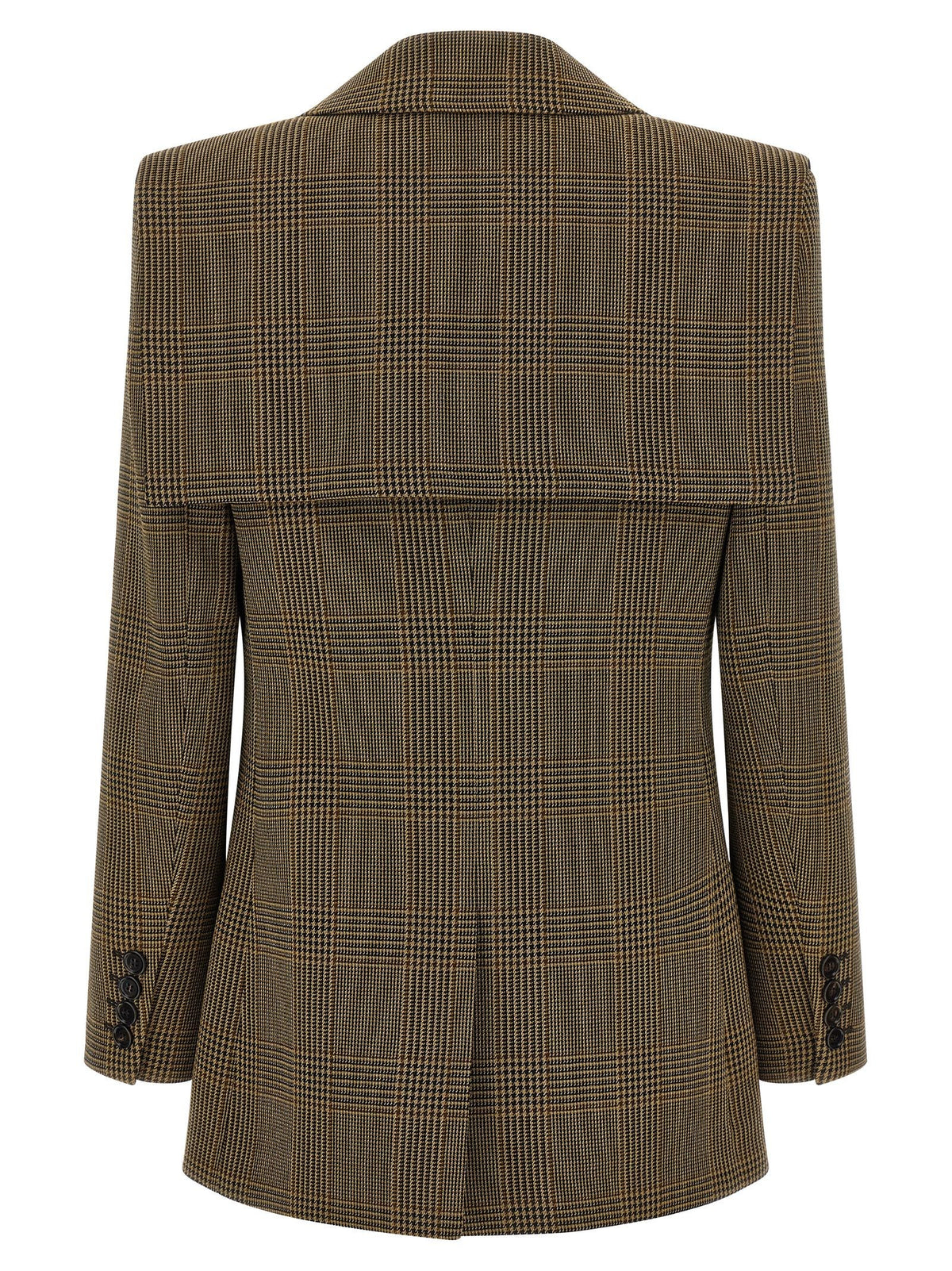 Cape detail blazer