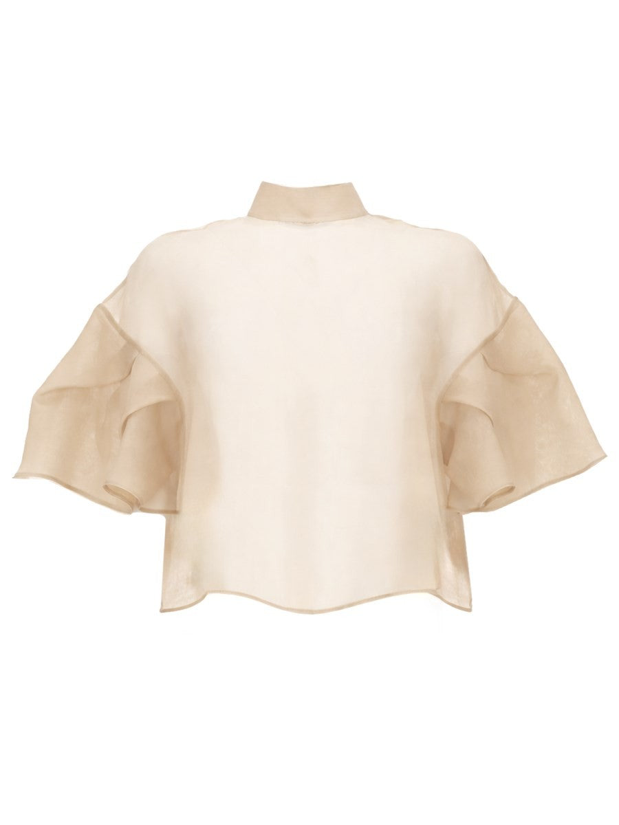 CAPPA IN ORGANZA DI SETA