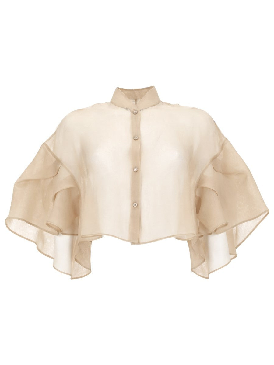 CAPPA IN ORGANZA DI SETA